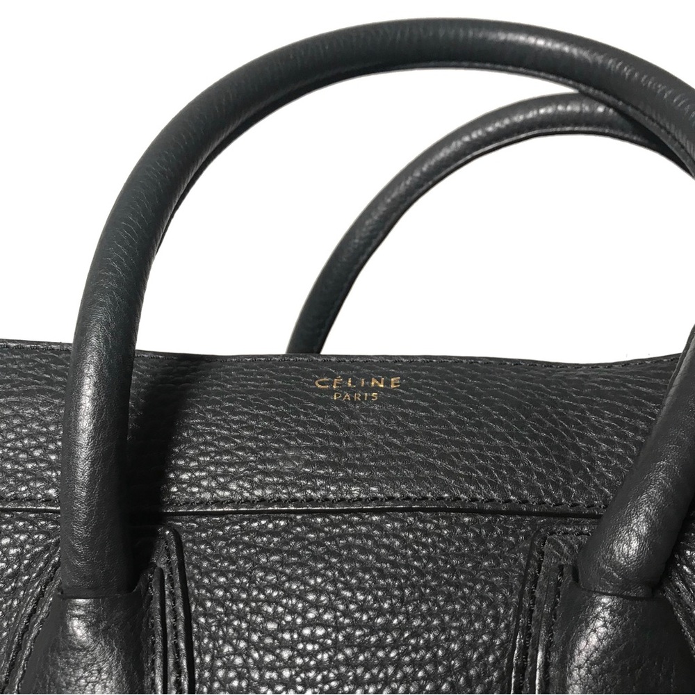 Céline Luggage Bag - Mini - Drummed Calfskin - 2011 Phoebe Philo Era - Picture 6 of 6
